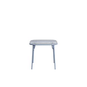 Petite Friture WEEKEND Square Table 85X85 Blue Pigeon
