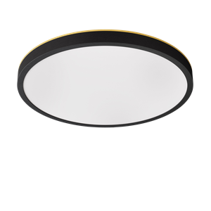 Edgeform Plafon 30 Ceiling Light Black/ Brass