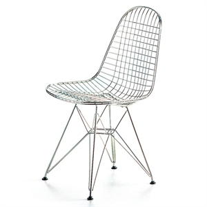 Vitra Wire DKR Dining Chair Chrome
