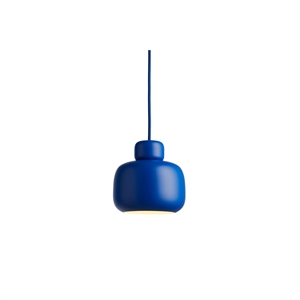 Woud Stone Pendant Small Cobalt Blue