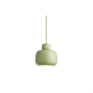 Woud Stone Pendant Small Matcha Green