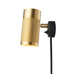 Thorup Copenhagen Patrone Wall Lamp Small Solid Brass